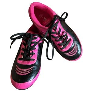 Girls Vizari Pink and Black Soccer/Cleats - Toddler 12C